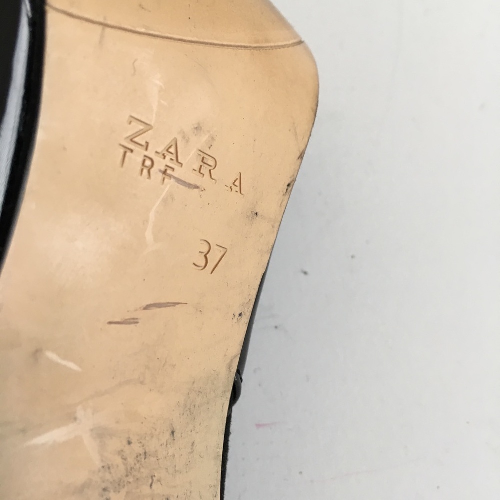 Zara pointy toe singleback Heel size 37 - Picture 6 of 6